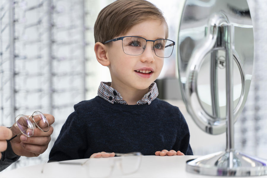 Lunettes et montures de lunettes pour enfants